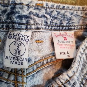 Lucky Brand Jeans - Women's Lucky Brand Dungarees size 2/26 Lucky Brand Jeans - Women's Lucky Brand Dungarees size 2/26